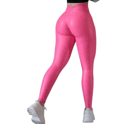 Leggin Rosa Neón Push up L-XL